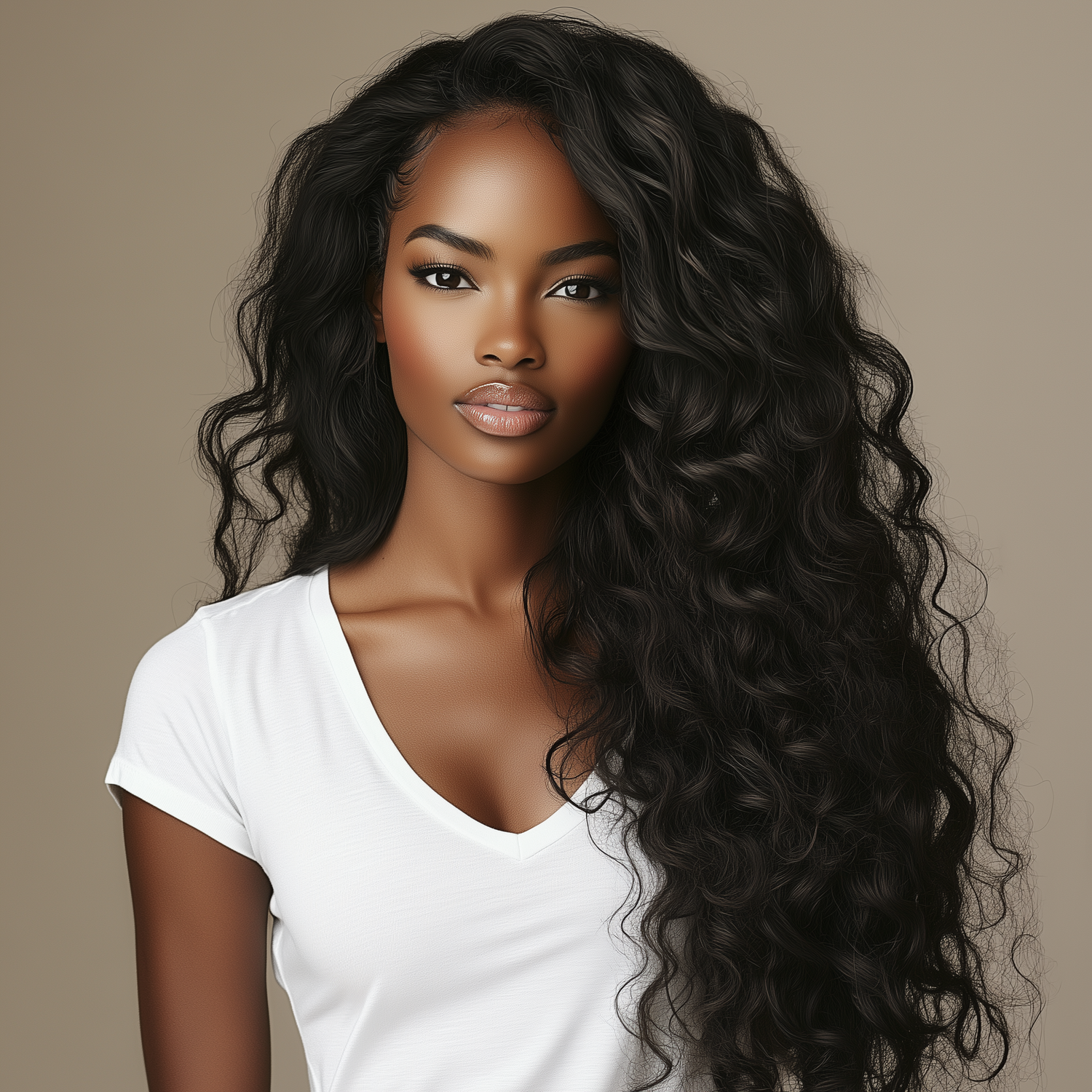 Weft virgin raw curly Indian unprocessed human hair extensions bundles, natural curly texture available in 18”, 20”, 22”, 26”, 28”, and 30” inches, offering a soft, voluminous, and natural look, Remy or Remi hair.