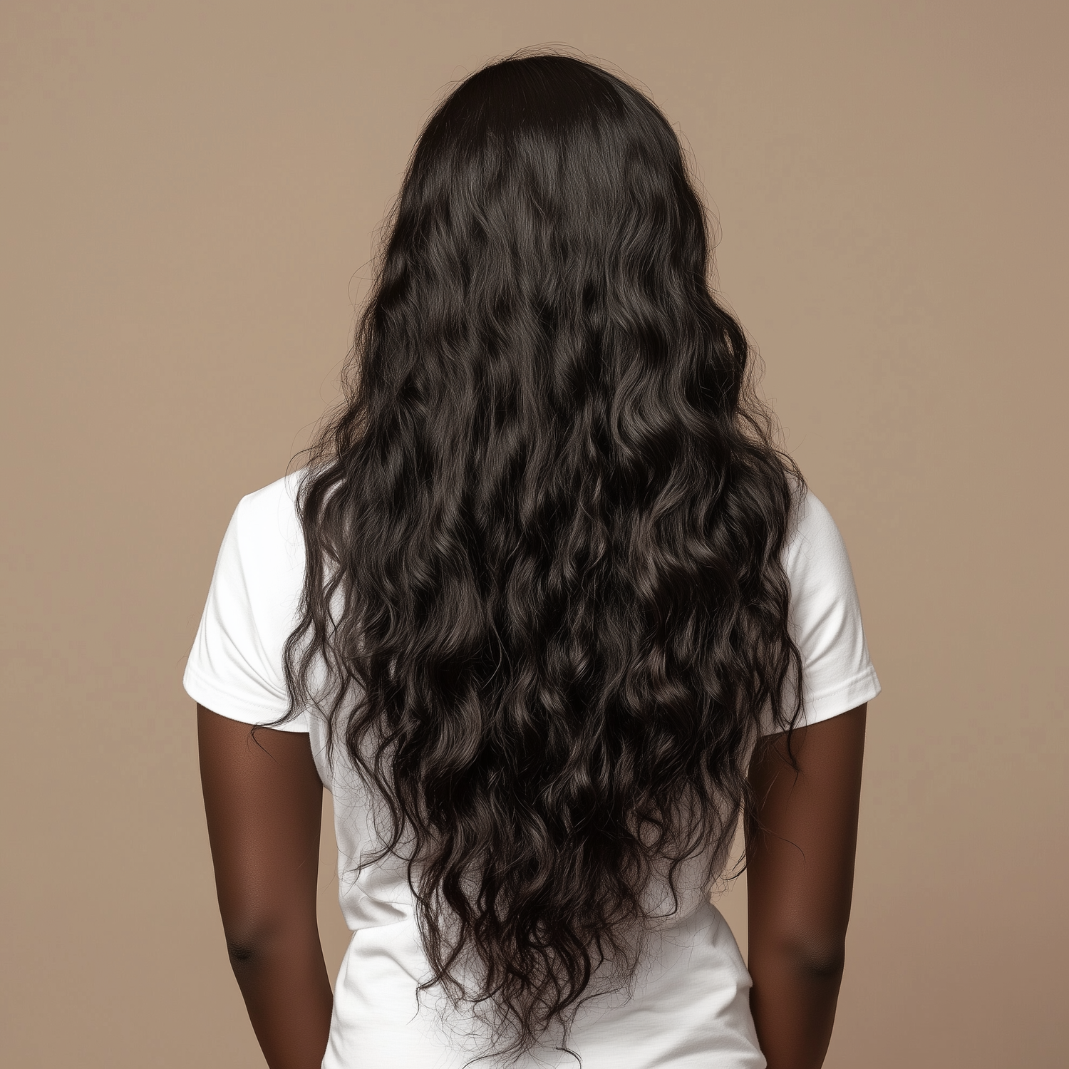 Weft virgin raw wavy, bodywavy, bodywave Indian 100% unprocessed human hair extensions bundles, natural straight loose wavy texture available in 18”, 20”, 22”, 26”, 28”, and 30” inches, offering a soft, voluminous, and natural look, Remy or Remi hair.