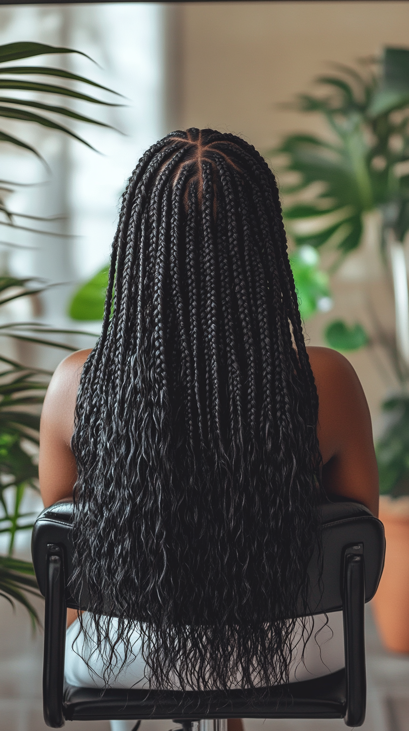 Bulk virgin raw Indian Temple unprocessed human hair extensions bundles, natural loose curly texture, perfect for boho braids, goddess braids, or braiding, available in 18”, 20”, 22”, 26”, 28”, and 30” inches, offering a soft, voluminous, and natural look, Remy or Remi hair.