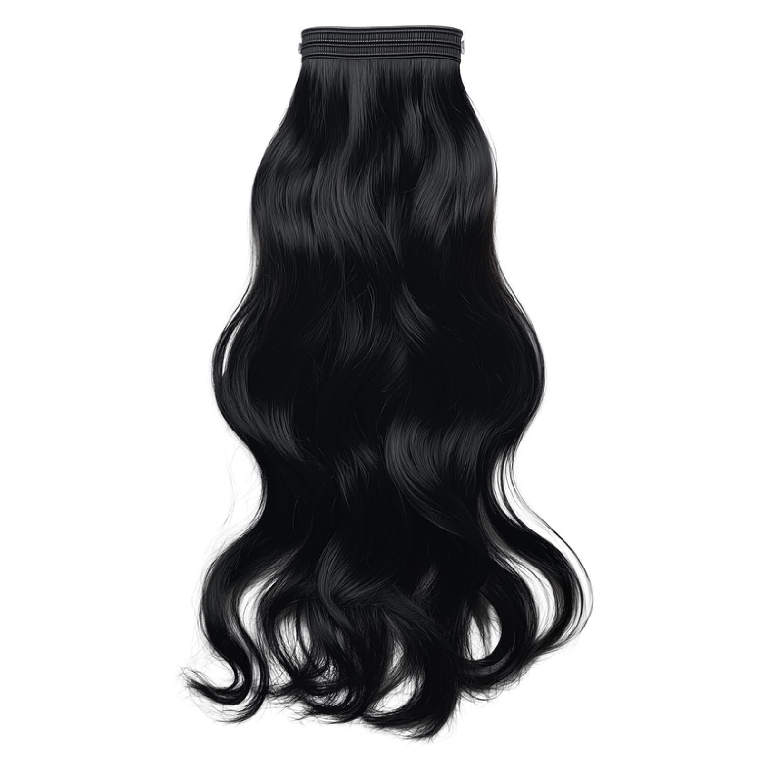 Weft virgin raw Indonesian unprocessed human hair extensions bundles, natural loose wave and wavy, bodywavy texture available in 18”, 20”, 22”, 26”, 28”, and 30” inches, offering a soft, voluminous, and natural look, Remy or Remi hair.