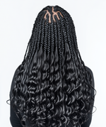 Bulk virgin raw Vietnamese double drawn unprocessed human hair extensions bundles, natural wavy or bodywavy  texture, perfect for boho braids, goddess braids, or braiding, available in 18”, 20”, 22”, 26”, 28”, and 30” inches, offering a soft, voluminous, and natural look, Remy or Remi hair.