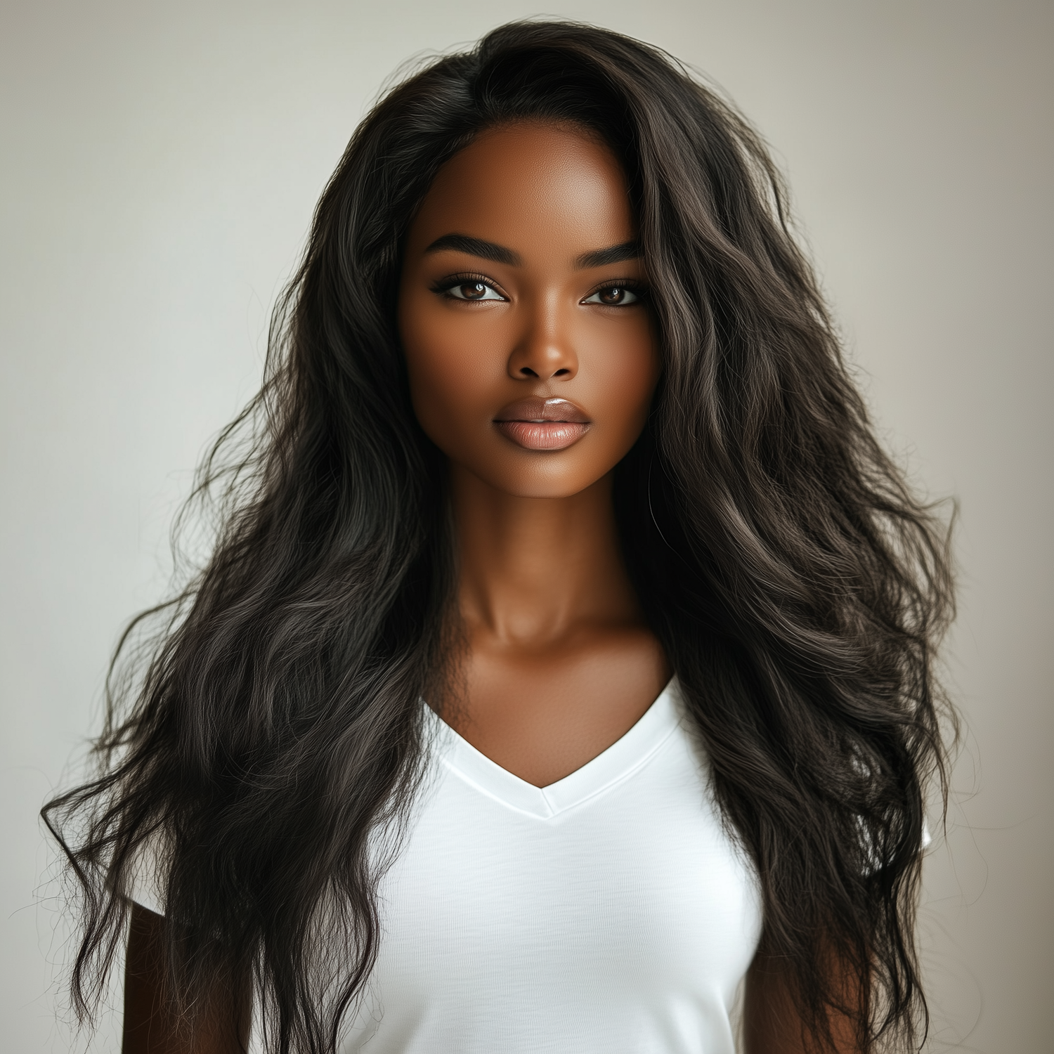 Weft virgin raw Indonesian unprocessed human hair extensions bundles, natural loose wave and wavy, bodywavy texture available in 18”, 20”, 22”, 26”, 28”, and 30” inches, offering a soft, voluminous, and natural look, Remy or Remi hair.
