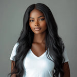 Weft virgin raw straight Indian unprocessed human hair extensions bundles, natural straight loose wavy texture available in 18”, 20”, 22”, 26”, 28”, and 30” inches, offering a soft, voluminous, and natural look, Remy or Remi hair.