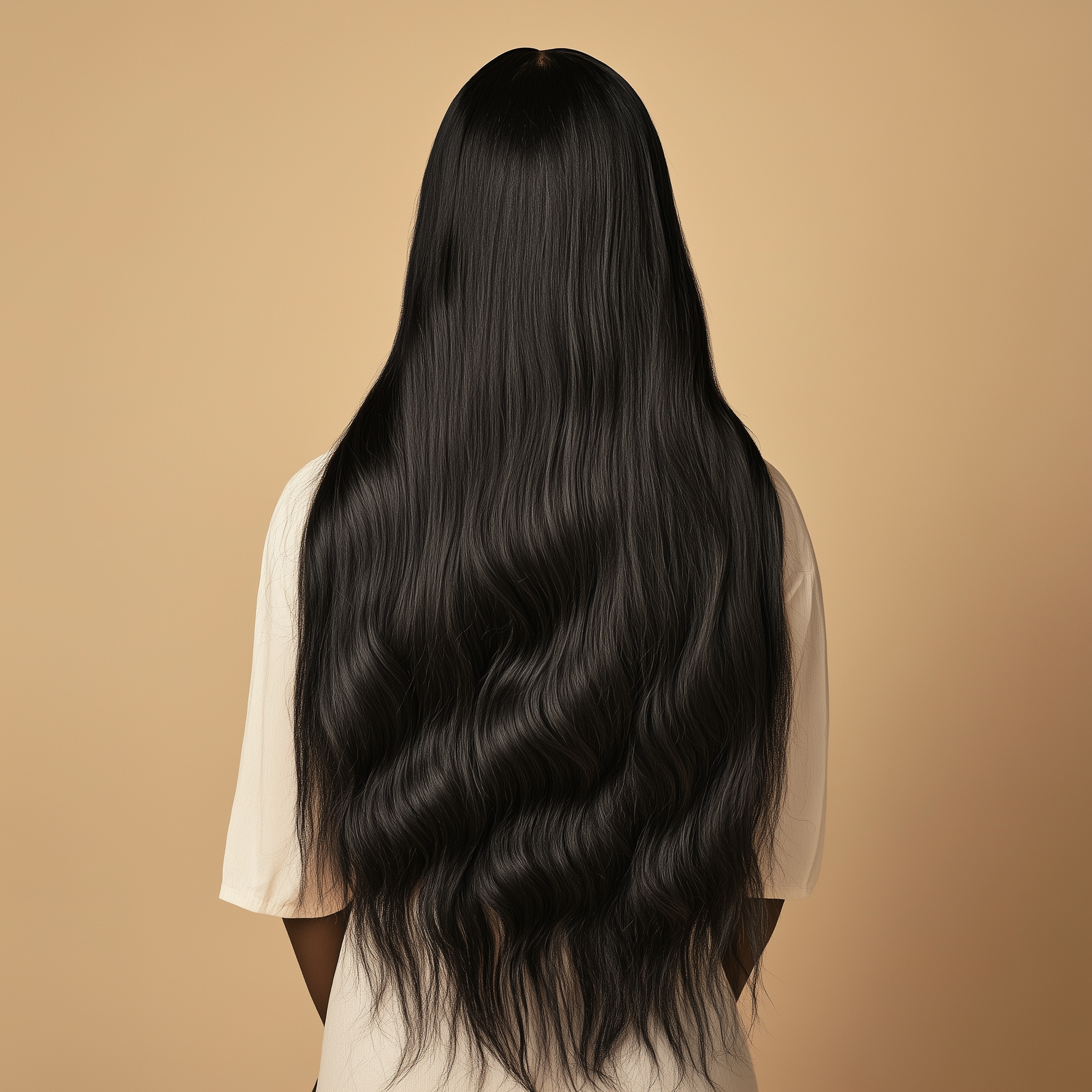 Weft virgin raw straight Indian unprocessed human hair extensions bundles, natural straight loose wavy texture available in 18”, 20”, 22”, 26”, 28”, and 30” inches, offering a soft, voluminous, and natural look, Remy or Remi hair.