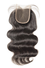 100% unprocessed Raw Wavy, Bodywave, Bodyway Lace Closure in long lengths in 18”, 20”, 22”, 24” and 26” in 4x4, 5x5, 6x6 Swiss hd lace frontal.
