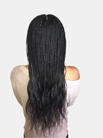Bulk virgin raw Indonesian unprocessed human hair extensions bundles, natural wavy, bodywavy texture, perfect for boho braids, goddess braids, or braiding, available in 18”, 20”, 22”, 26”, 28”, and 30” inches, offering a soft, voluminous, and natural look, Remy or Remi hair.